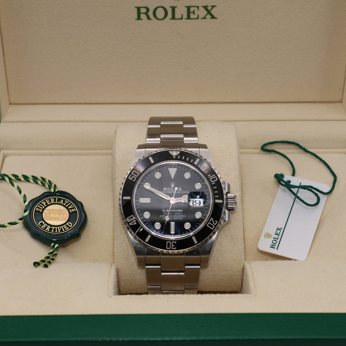 Rolex Submariner Date 126610LN - Full Set with White Tag - 2022