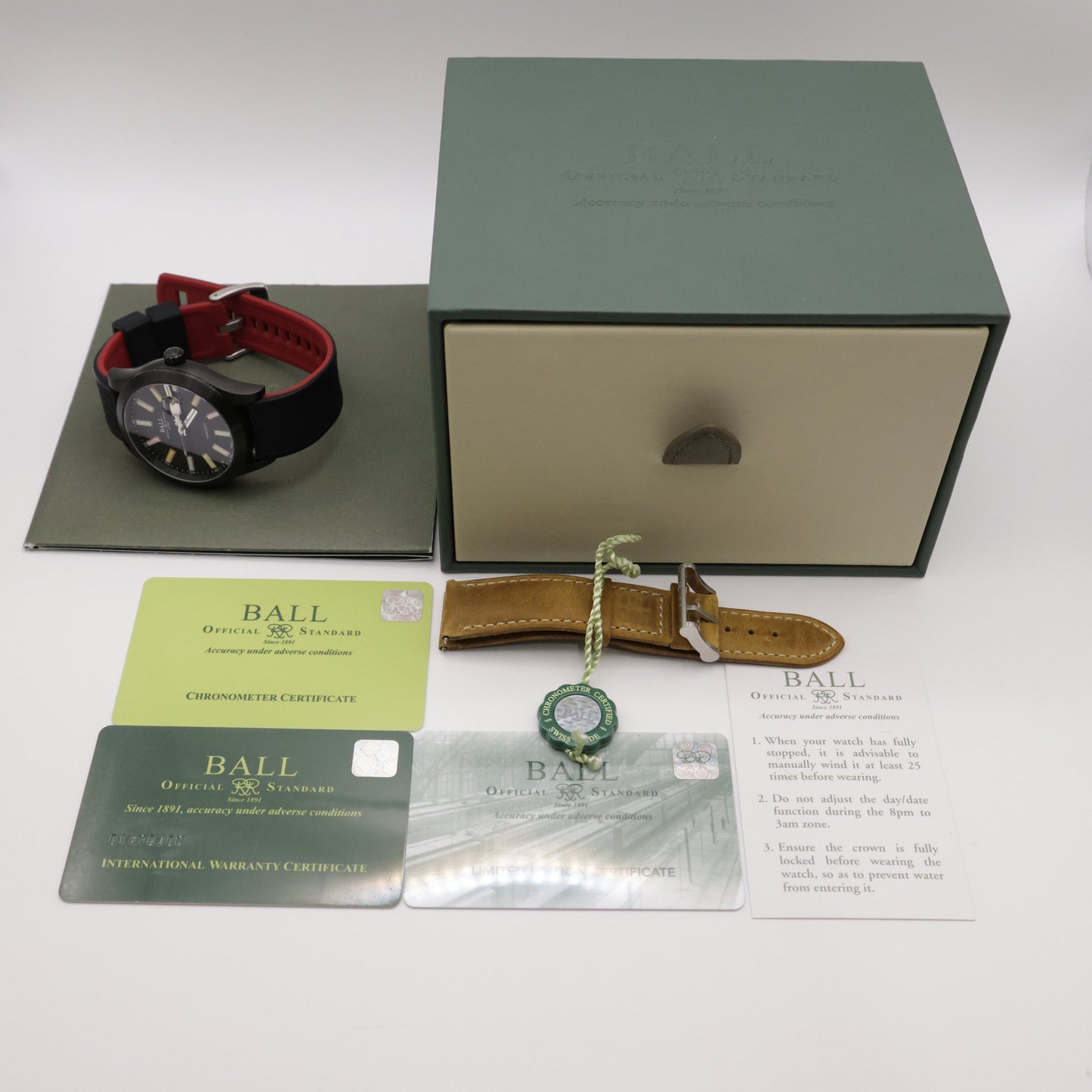 Ball Engineer III Marvelight Chronometer Rainbow | Limited Edition No. 332/1000 | Full Set