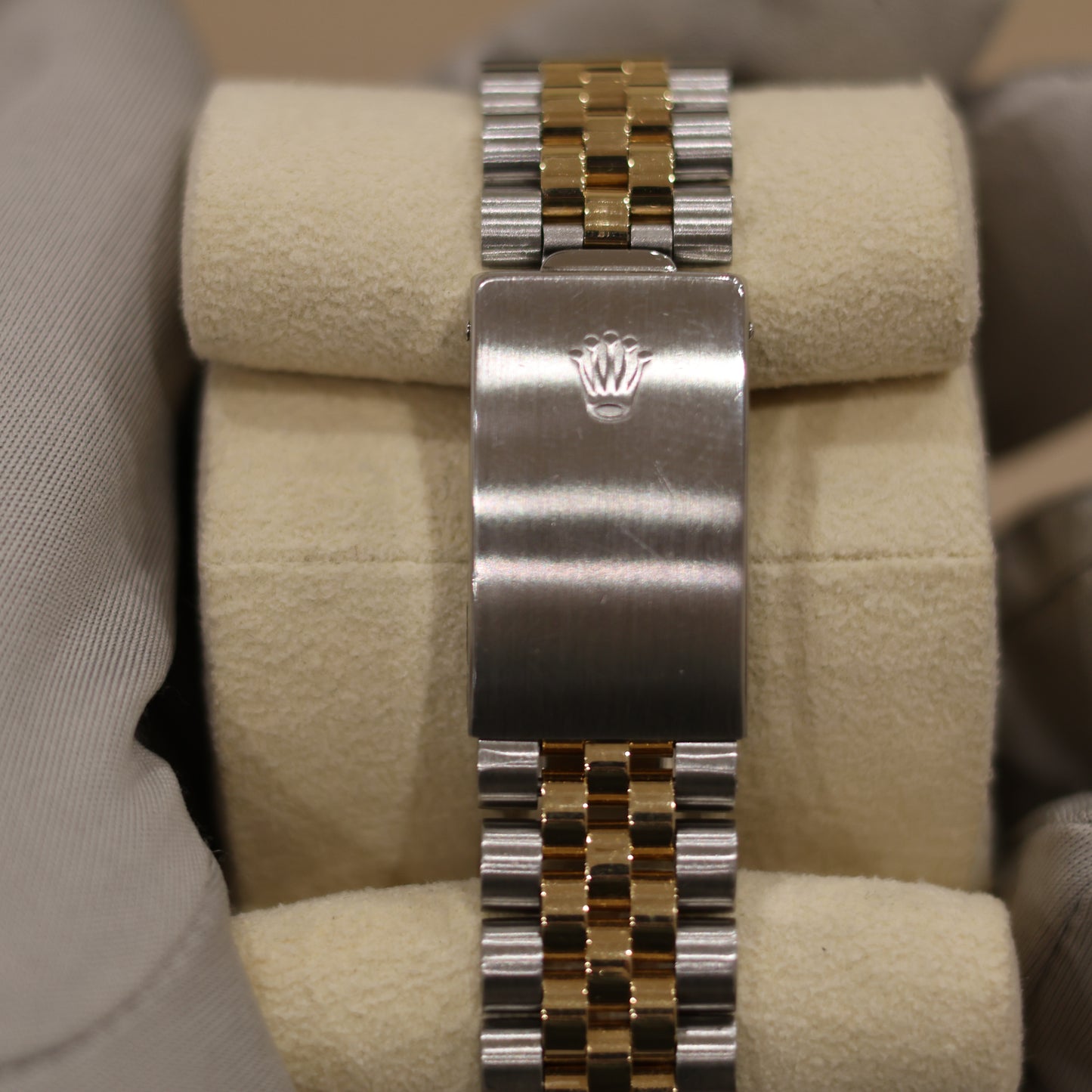 Rolex DJ36 16233 Two-Tone | Black Tapestry Dial | Original Ivory Computer Dial Included - Watch Only