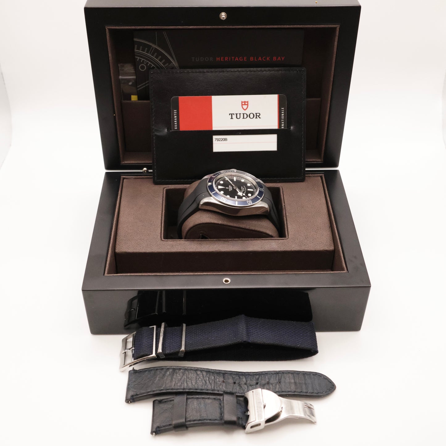 Tudor BB Blue 79220B "Smiley" | 2015 | Silicone, Leather and NATO Straps