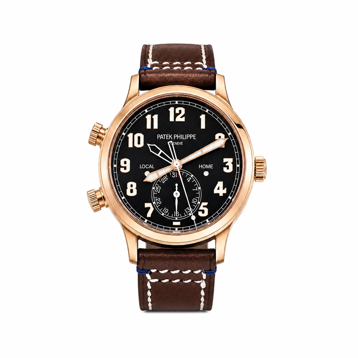Patek Philippe Calatrava Pilot Travel Time | 5524R-001 | Rose Gold