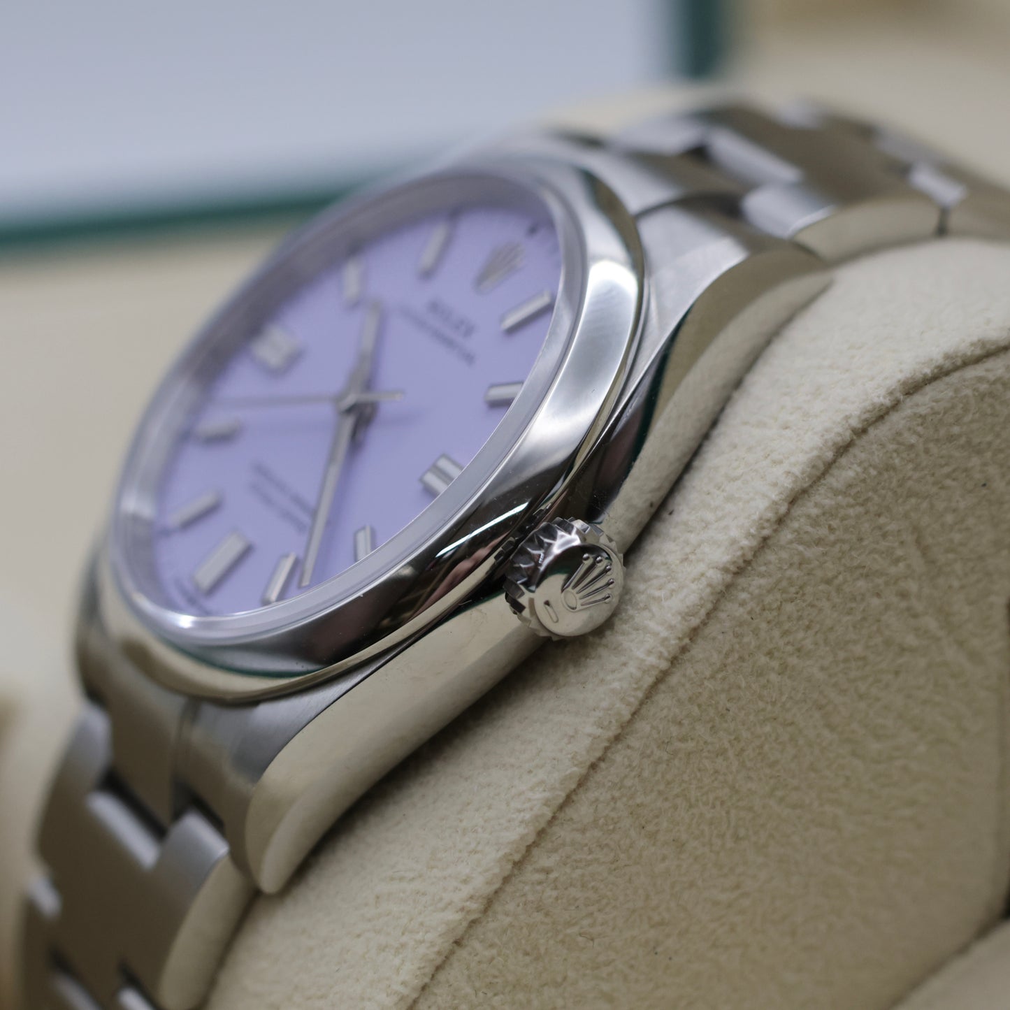 Rolex Oyster Perpetual 36 Lavender Dial | May 2026 - Brand New