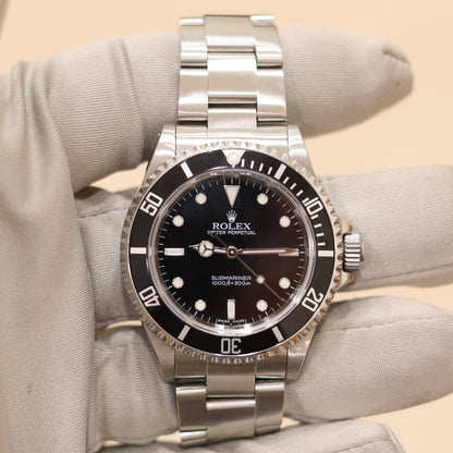 Rolex Submariner 14060M | Full Set | Rolex Service Centre 09/2025 | Two-Line Dial | 2006
