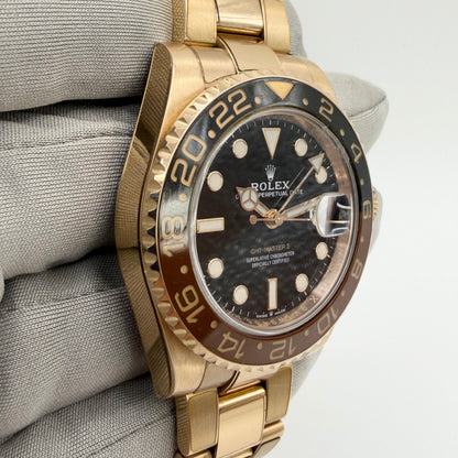 Rolex GMT-Master II 126715CHNR Full Set - Everose Gold - Fully Stickered