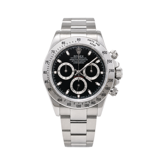 Rolex Daytona Black Dial 116520 - 2004 - Original Warranty Papers