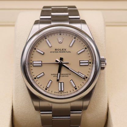 Rolex Oyster Perpetual 41 Beige Dial - 2026 - Full Set