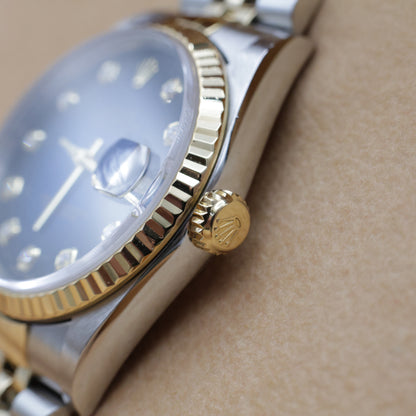 2001 Rolex Datejust 36 2001 | Vignette Diamond Dial - Recently Serviced