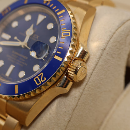 Rolex Submariner 116618LB - 18ct Yellow Gold - Mint Condition - Full Set