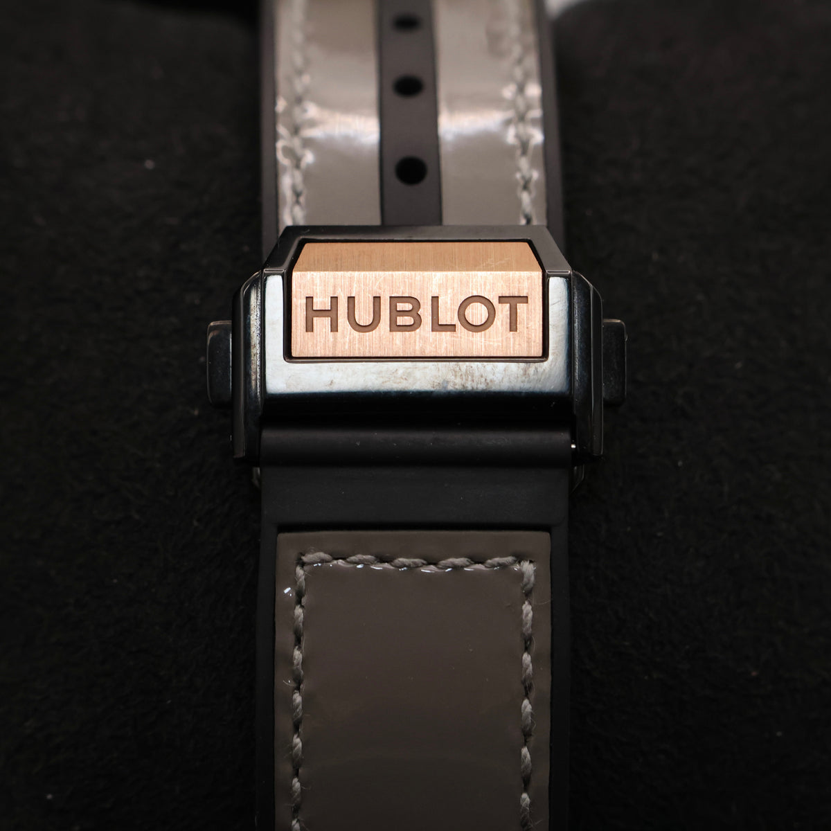 Hublot Big Bang One Click Sang Bleu King Gold Grey Diamonds - 2021