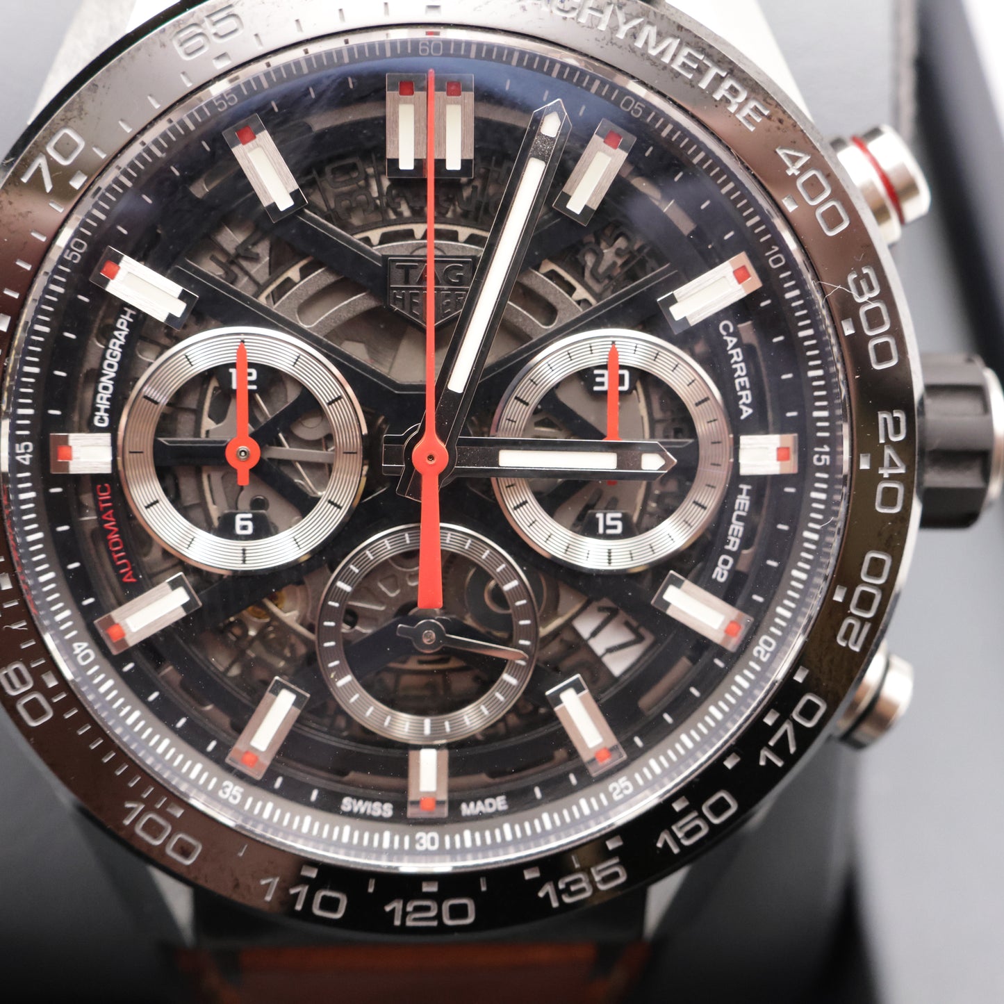 TAG Heuer Carrera Skeleton Calibre Heuer 02 Chronograph | Ref. CBG2010-0 | Full Set