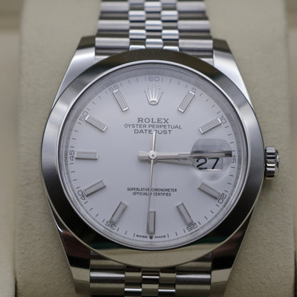 Rolex Datejust 41 126300 | March 2026 Unworn Full Set