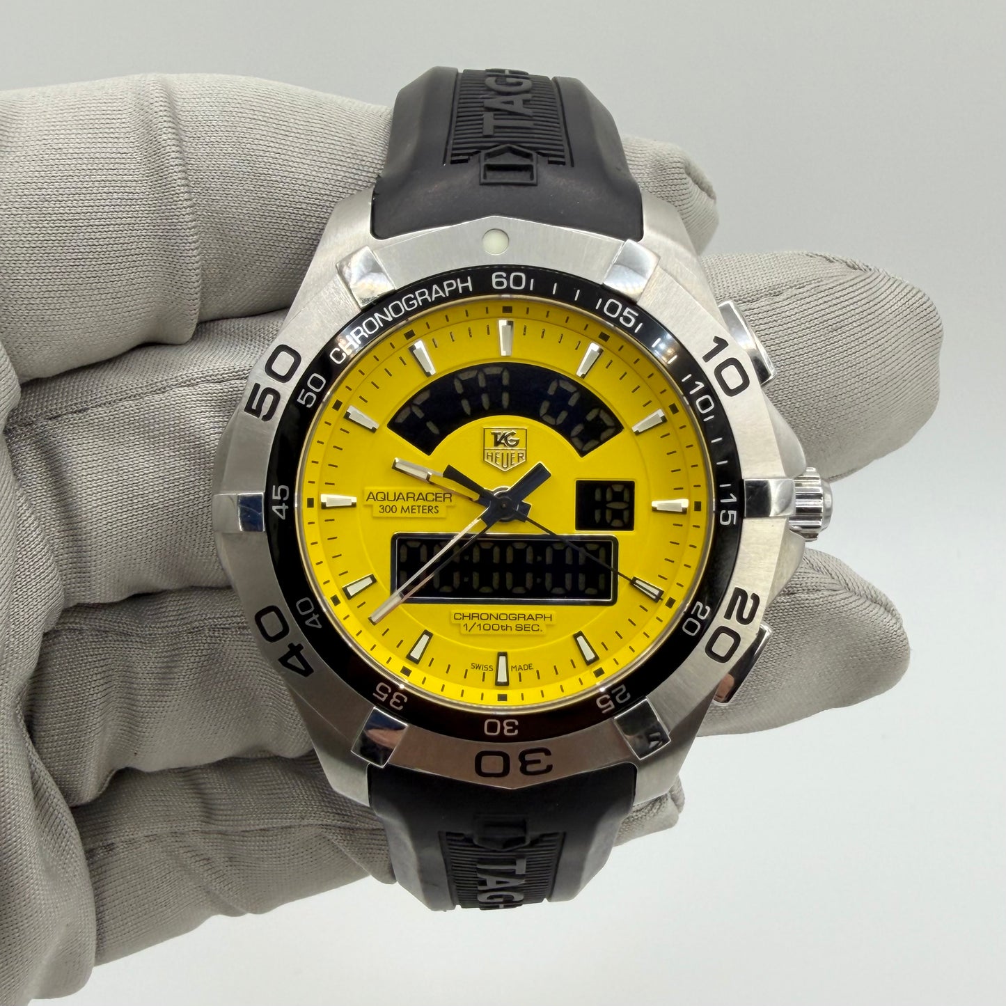 TAG Heuer Aquaracer Chronotimer CAF1011 - Watch Only