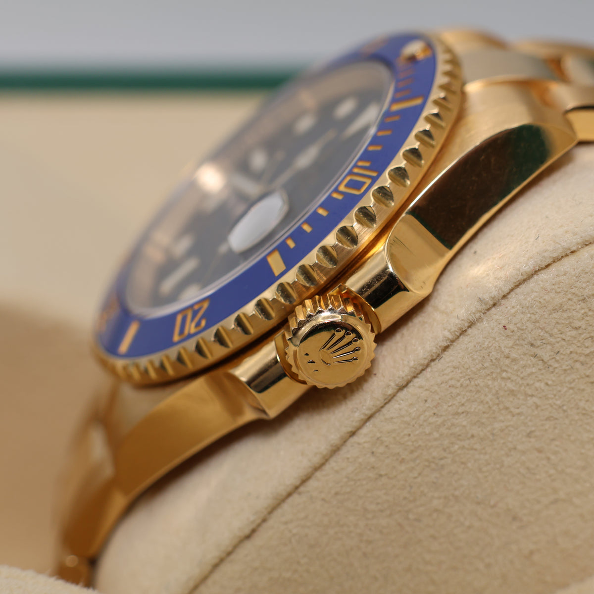 Rolex Submariner 116618LB - 18ct Yellow Gold - Mint Condition - Full Set