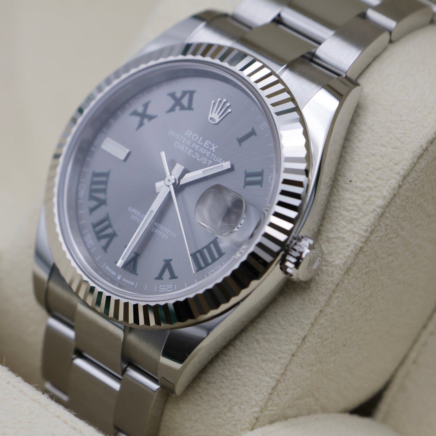Rolex Datejust 41 Wimbledon 126334 - 2024 Full Set