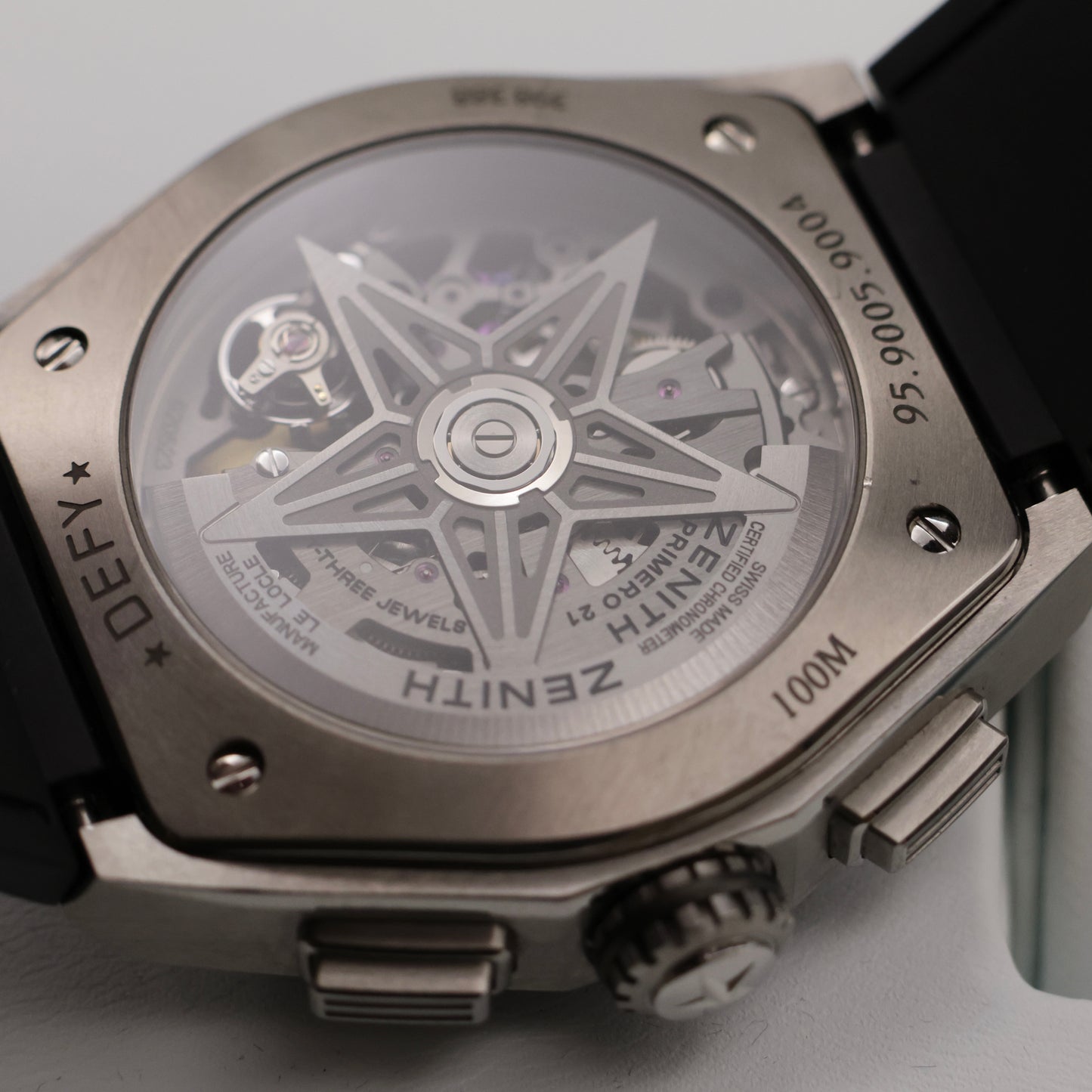 Zenith Defy El Primero 21 Titanium Chronograph - Full Set