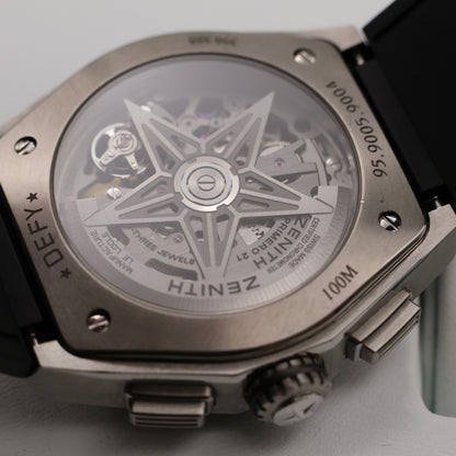 Zenith Defy El Primero 21 Titanium Chronograph - Full Set