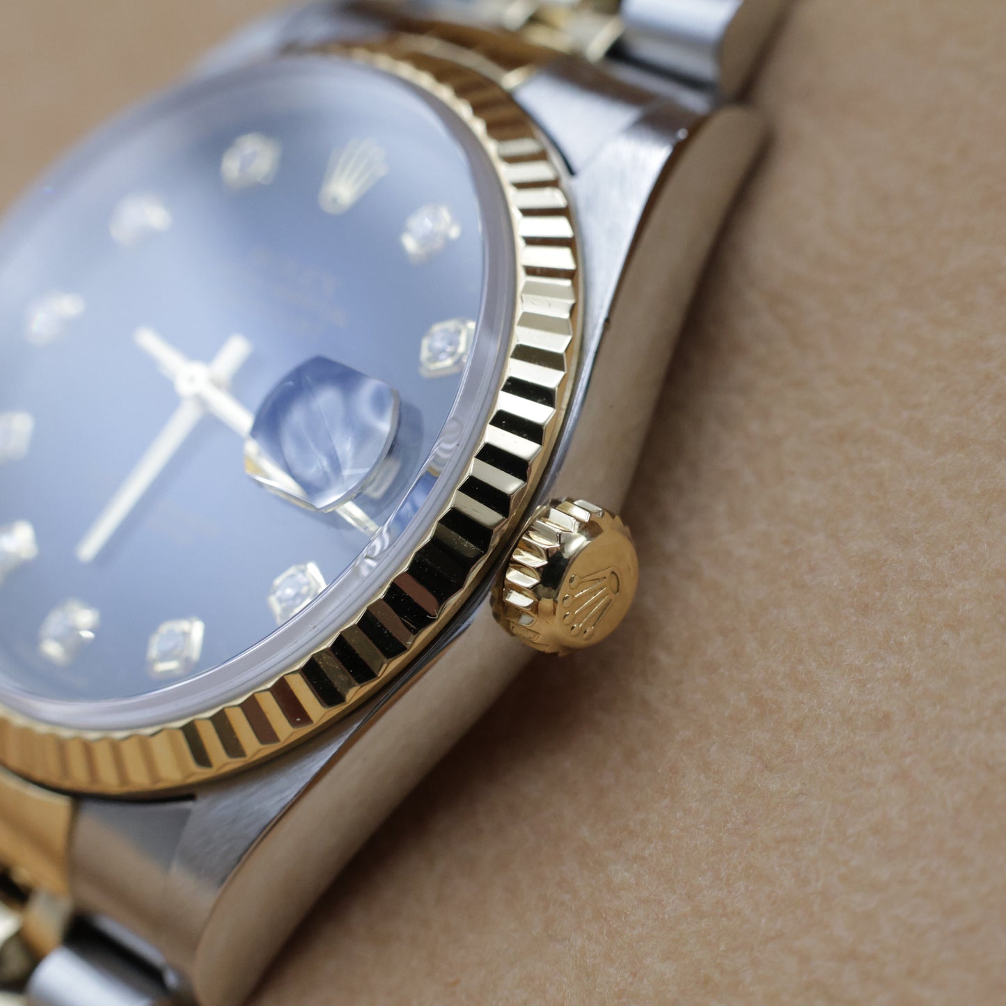 2001 Rolex Datejust 36 2001 | Vignette Diamond Dial - Recently Serviced