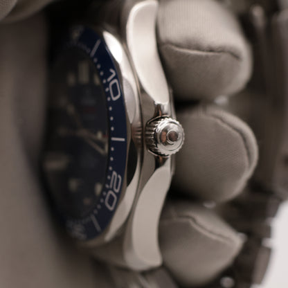 Omega Seamaster Diver 300M Co-Axial Master Chronometer Blue Dial 42mm 2023 | Full Set