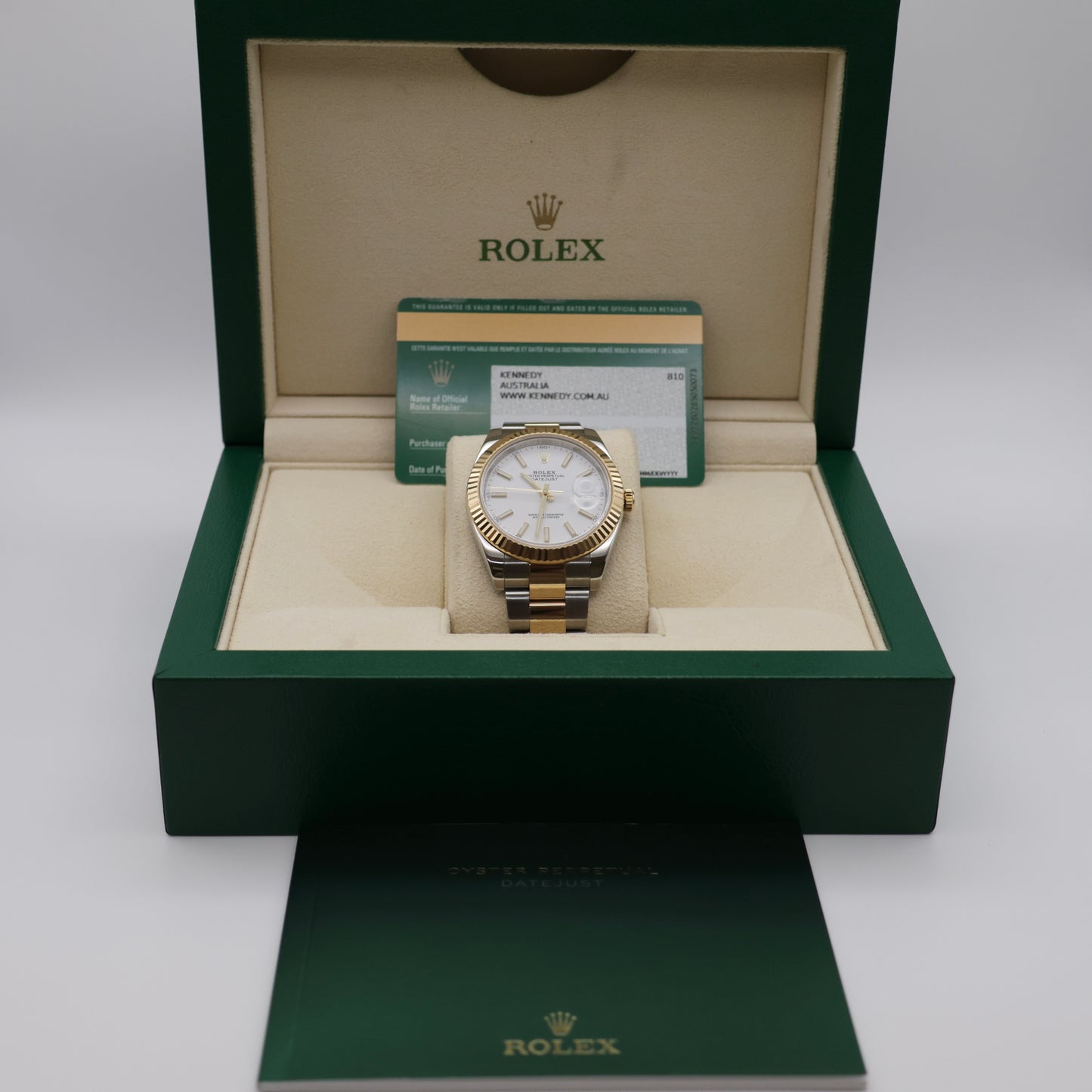Rolex Datejust 41 | 126333 | 18k Gold & Steel | Full Set