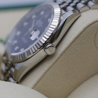 Rolex Datejust 41 | 126334 | Blue Diamond Dial | Full Set