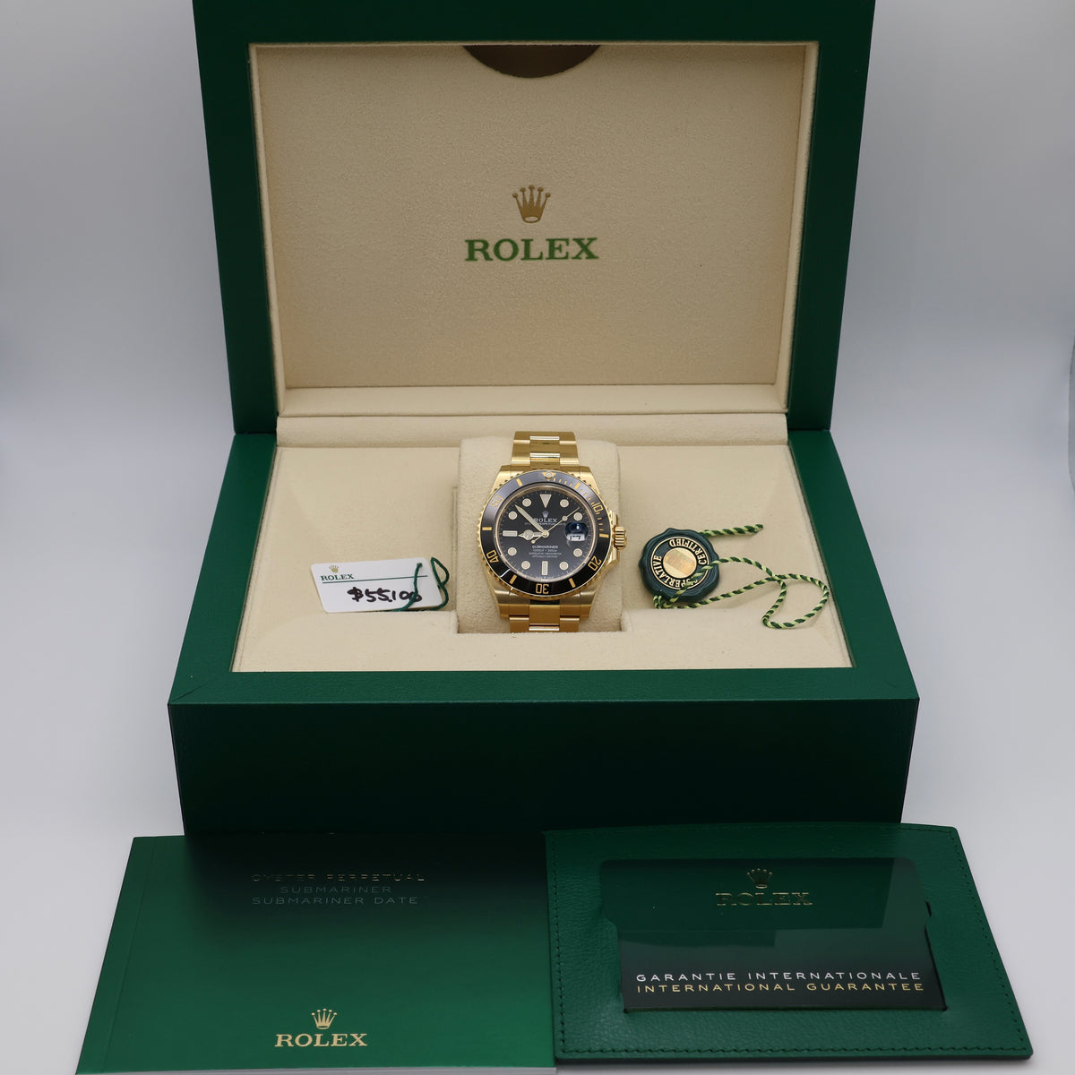 Rolex Submariner Date 126618LN - June 2023 - Full Set with Original Purchase Receipt