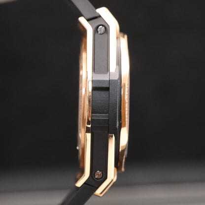 Hublot Big Bang One Click Sang Bleu King Gold Grey Diamonds - 2021