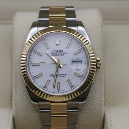 Rolex Datejust 41 | 126333 | 18k Gold & Steel | Full Set