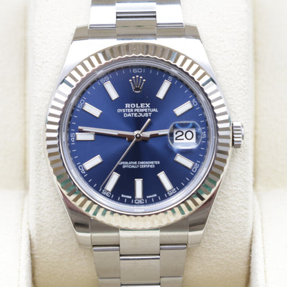 Rolex Datejust 41 Blue Dial 116334 | Watch Only