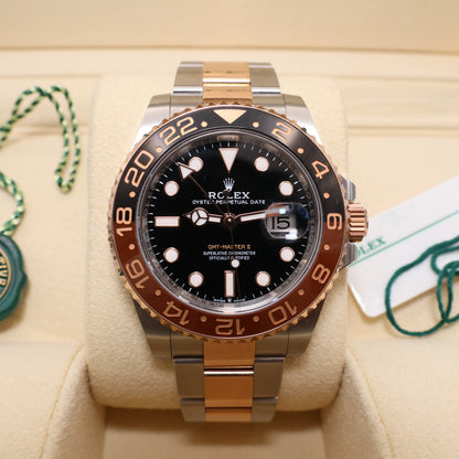 Rolex GMT Master II "Rootbeer" - Full Set with White Tag - 2024