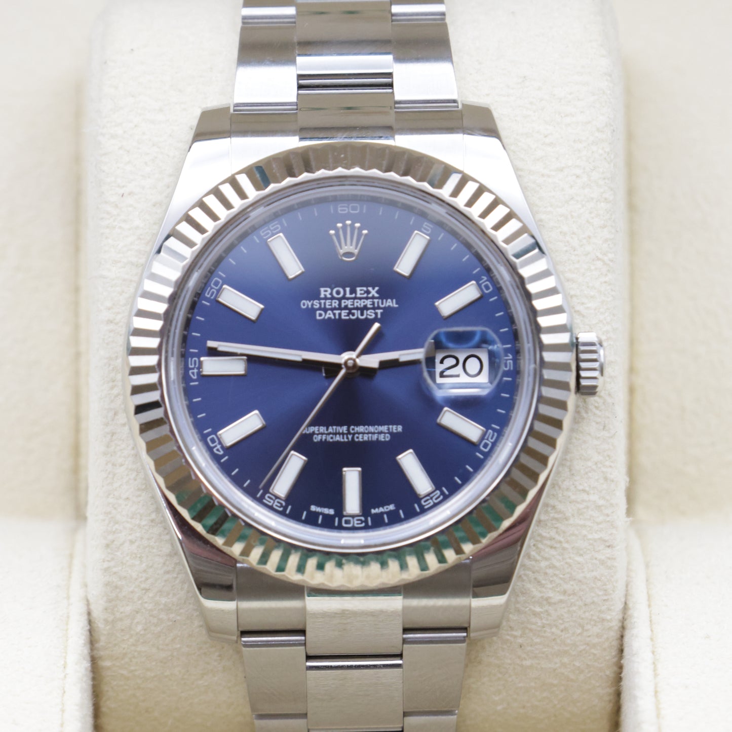 Rolex Datejust 41 Blue Dial 116334 | Watch Only