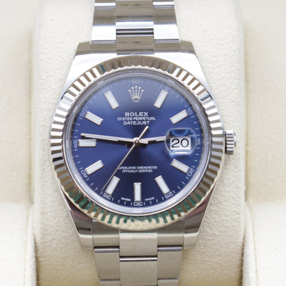 Rolex Datejust 41 Blue Dial 116334 | Watch Only