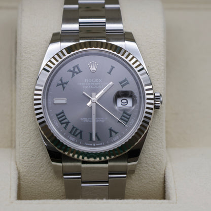 Rolex Datejust 41 Wimbledon 126334 - 2024 Full Set