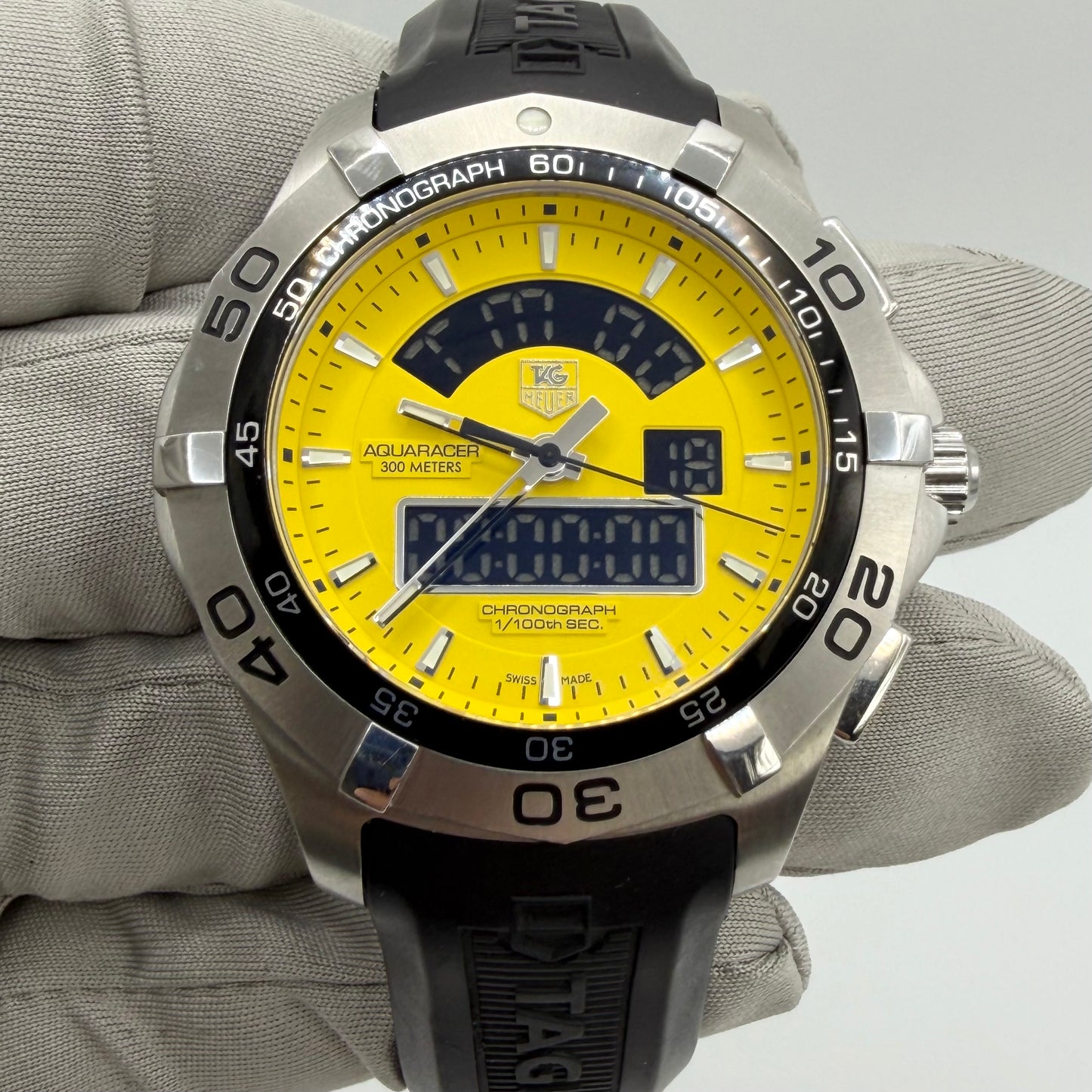 TAG Heuer Aquaracer Chronotimer CAF1011 - Watch Only