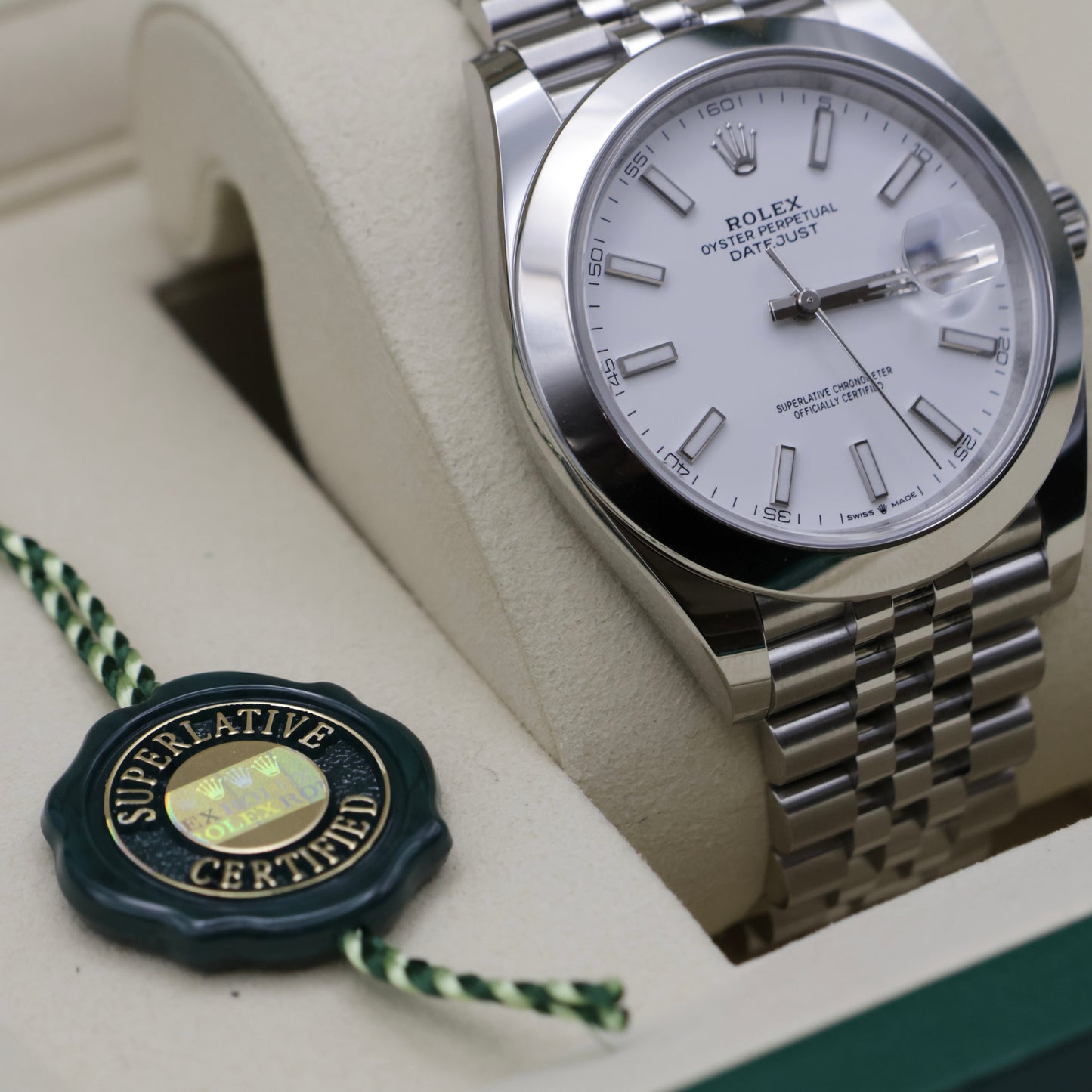 Rolex Datejust 41 126300 | March 2026 Unworn Full Set