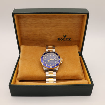 Rolex Submariner Date “Bluesy” 16613 - 1997 - Full Collector’s Set - Serviced 2025
