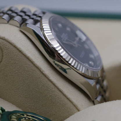 Rolex Datejust 41 | 126334 | Blue Diamond Dial | Full Set