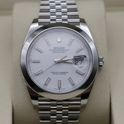 Rolex Datejust 41 126300 | March 2026 Unworn Full Set
