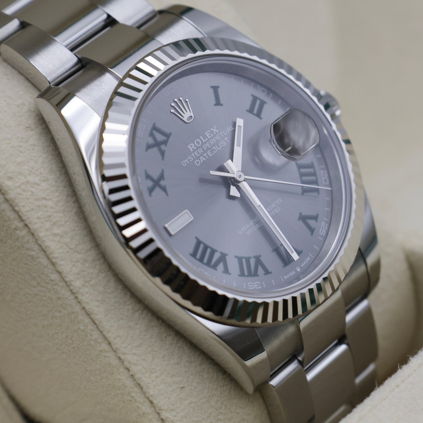 Rolex Datejust 41 Wimbledon 126334 - 2024 Full Set