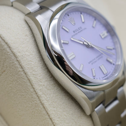 Rolex Oyster Perpetual 36 Lavender Dial | May 2026 - Brand New