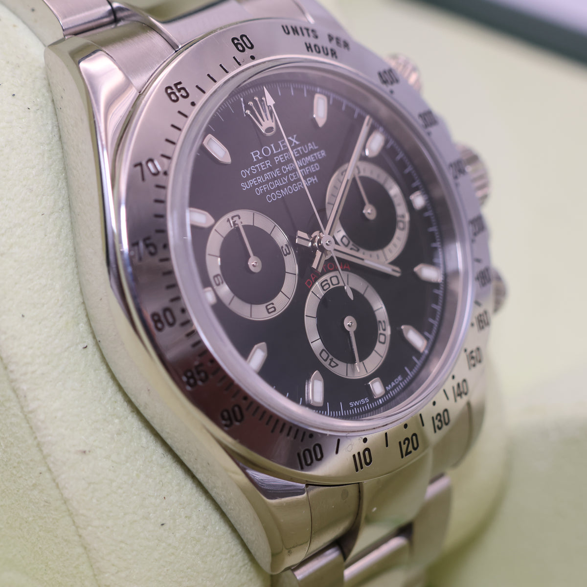 Rolex Daytona Black Dial 116520 - 2004 - Original Warranty Papers