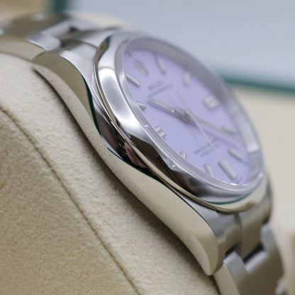 Rolex Oyster Perpetual 36 Lavender Dial | May 2026 - Brand New