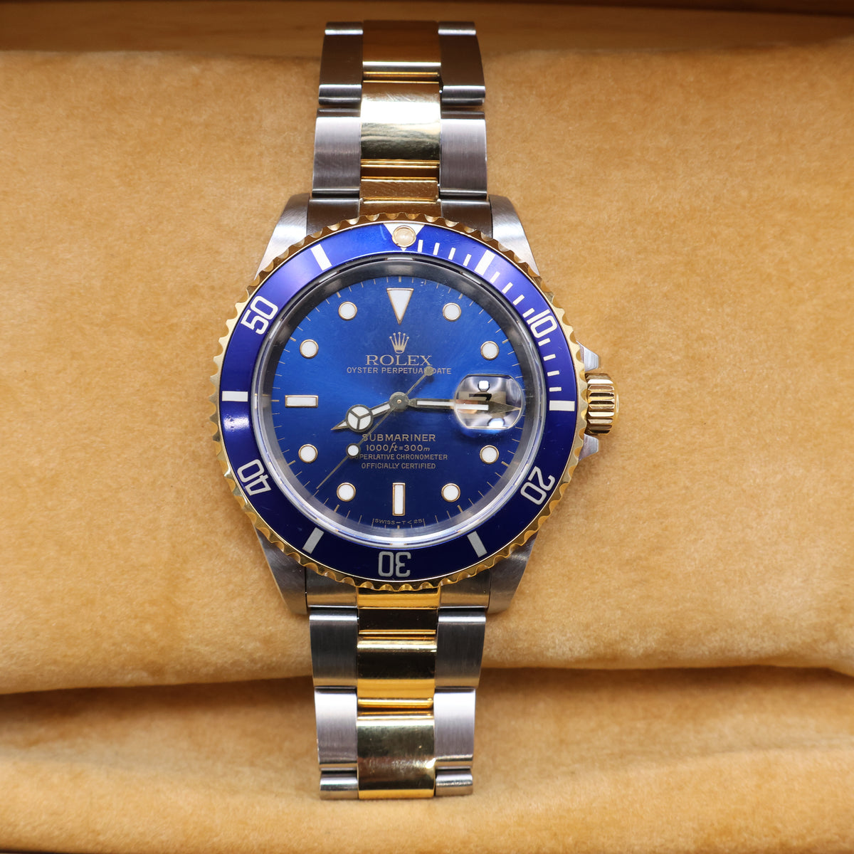 Rolex Submariner Date “Bluesy” 16613 - 1997 - Full Collector’s Set - Serviced 2025