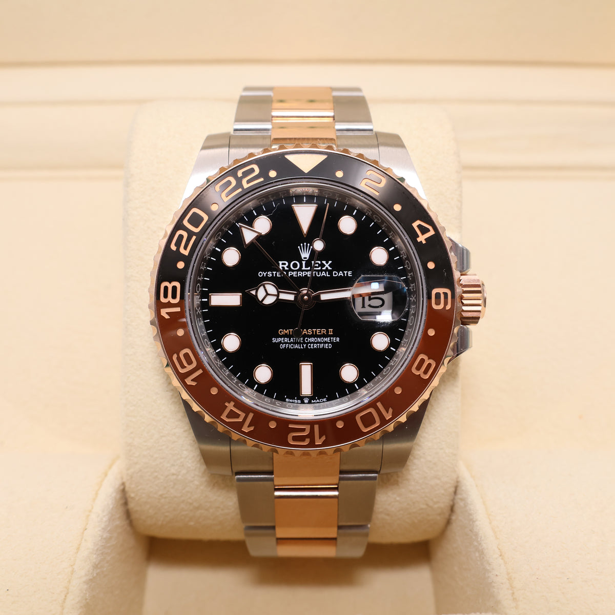 Rolex GMT Master II "Rootbeer" - Full Set with White Tag - 2024