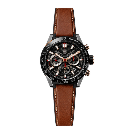 TAG Heuer Carrera Skeleton Calibre Heuer 02 Chronograph | Ref. CBG2010-0 | Full Set