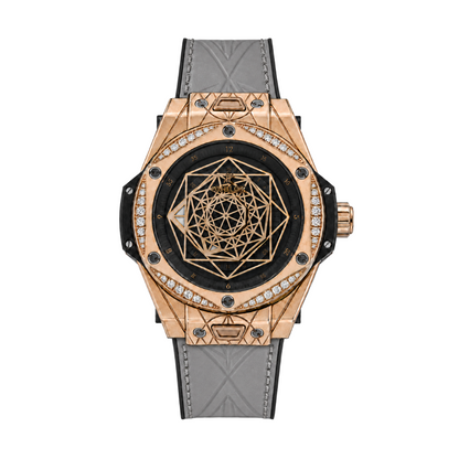 Hublot Big Bang One Click Sang Bleu King Gold Grey Diamonds - 2021