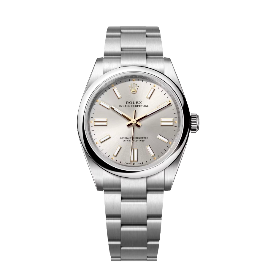 Rolex Oyster Perpetual 41 Silver Dial - May 2025 - Full Set