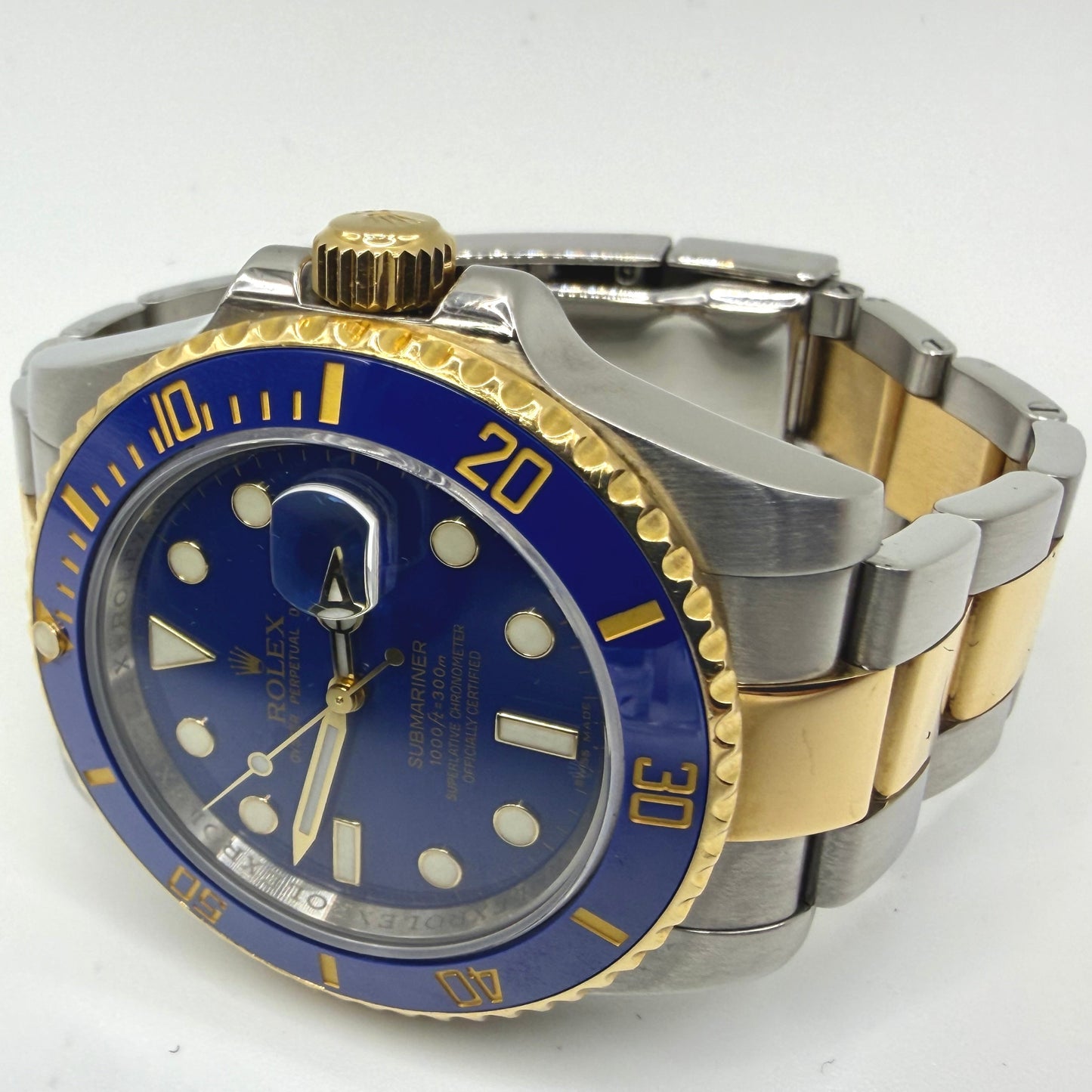 Rolex Submariner 116613LB 2009 - Rolex Service Card from 2022