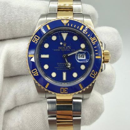 Rolex Submariner 116613LB 2009 - Rolex Service Card from 2022