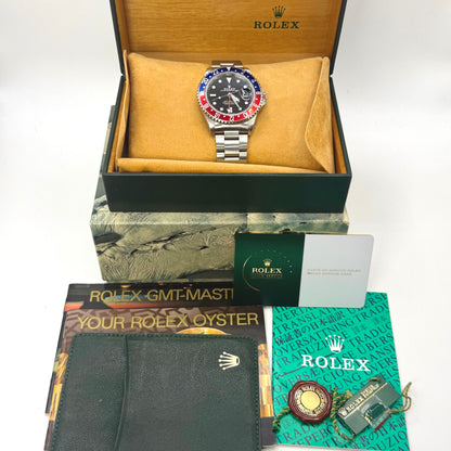 Rolex GMT-Master II 16710 Full Set - Rolex Warranty to 2028