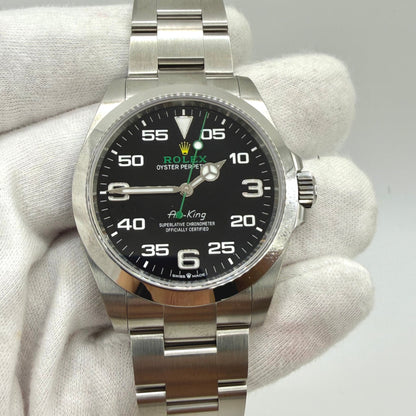 Rolex Air-King Ref 126900 2022 Full Set - As New, with stickers.